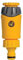 HOZELOCK - Non Return Tap Connector ø 21mm - 26,5mm (1/2- 3/4) : Prevents a Backflow of Contaminated Water, for a Long Leak Free Life [2181P9000], Yellow