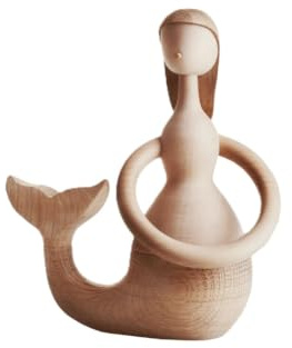 Architectmade Mermaid Holzfigur