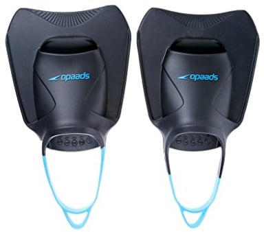 Speedo Biofuse Fitness Fin Au, Pinne Unisex Adulto Grigio/Blu M (38-41 EU)
