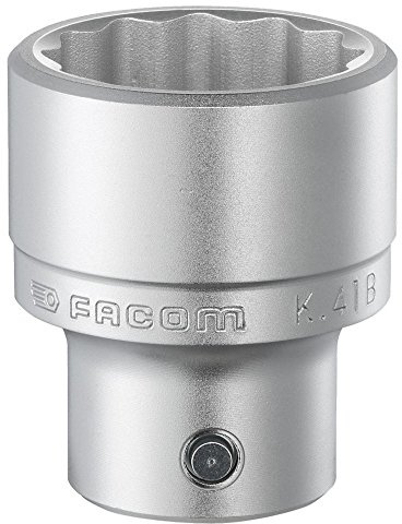 FACOM 3/4 Inch Socket Spanner 12 Point, SW 2'1/4, 75 mm LG, 1 Piece, K.2'1/4B