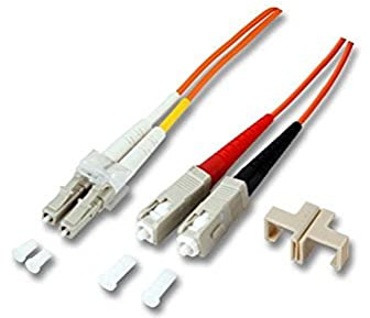 EFB Elektronik O0314.7,5 Duplex Jumper LC-SC 50/125, OM3, LSZH, 2.0mm, 7,5m Aqua