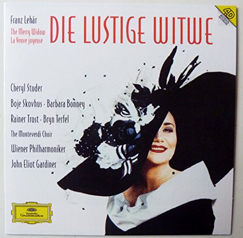 Lehár: Die Lustige Witwe / The Merry Widow - Franz Lehár, Sir John Eliot Gardiner, Wiener Tschuschenkapelle, Vienna Philharmonic Orchestra and Cheryl Studer -Paper Slipcase Edition without booklet