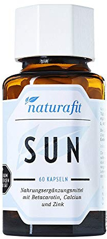 naturafit Sun Kapseln, 60 St. Kapseln