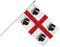 Flaggenfritze® Stockflagge Italien Sardinien - 30 x 45 cm