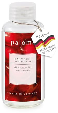 pajoma® Raumduft Nachfüllflasche 100 ml, Granatapfel | Nachfüller für Lufterfrischer | intensiver und hochwertiger Duft in Premium Qualität