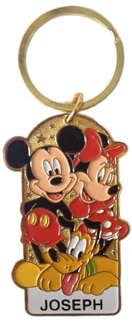 Disney Porte-cl s avec nom personnalis (Joseph)