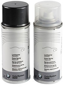 Original BMW Lackspray-Set Zweischicht Schwarz II - 668