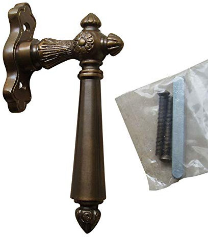 Graf von Gerlitzen Antik Messing Fenster Griff Griffe Fenstergriff Fensterolive F3A-GE