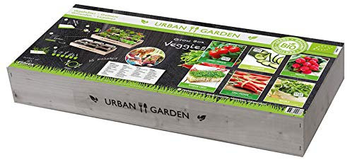 Kit carré Potager en bois - mini serres BIO