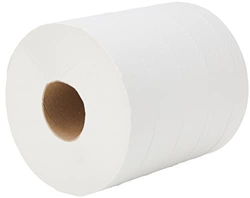 Everbuild Glass Wipe Paper Roll Centre Feed – Industrial Paper Roll – White – 150 m