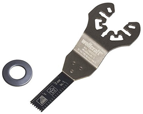 wolfcraft 3988000 Tauchsägeblatt PRO-HCS, 10 mm-für Holz, Kunststoffe, Gipskartonplatten