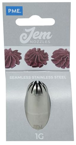 PME Bocchetta Decorativa, Acciaio Inossidabile, Argento