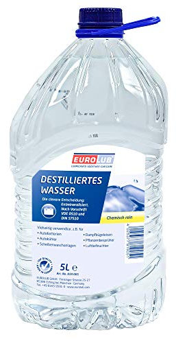 Eurolub - Acqua distillata, 5 Litri