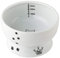 Necoichi Raised Cat Water Bowl, Cat, White, 0.427 kg
