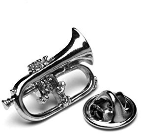 Flügelhorn Anstecker mit Geschenkbox-Tolles Geschenk für Flügelhorn Spieler