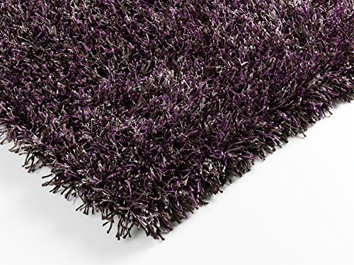 SUPERNOVA ORIGIN SHAGGY Hochflor Langflor Teppich in lila-braun, Größe: 160x230 cm