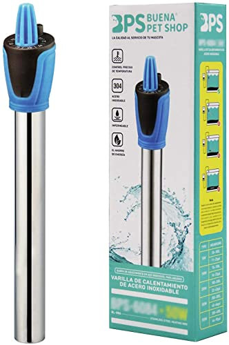 BPS Tauchheizung für Aquarium 300W - 37cm Heizung Aquarium Professional für Liter 150-300L BPS-6056
