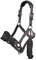 LeMieux Vogue Fleece Headcollar and Leadrope Halfter, schwarz/grau, Pony