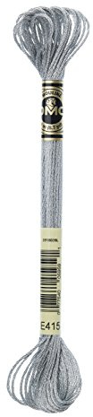 DMC Plaid Cotton Thread, Variegated for Stitching, 8 Metres