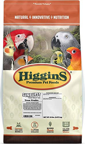 Higgins Snack Attack True Fruits Large Bird Treat 20lb