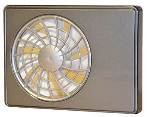 Abluftventilator iFan Silver - mit intelligenter Elektronik, verfügt über Timer, Hygrostat, Drehzahlregler und Fernbedienung