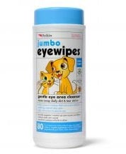 SHARPLES Petkin Jumbo Eye Wipes 80pcs pack of 1