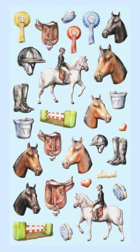 Creapop Sticker Softysticker * Reiten - Pferd - Pferde * Aufkleber