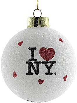 Kurt Adler I Love NY Glaskugel