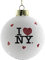 Kurt Adler I Love NY Glaskugel