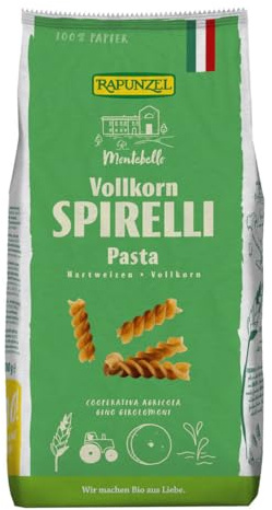 Rapunzel Bio Spirelli Vollkorn (1 x 500 gr)