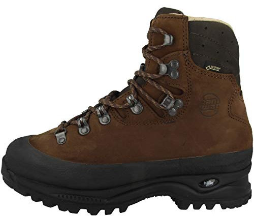 Hanwag Damen Alaska Lady GTX Trekking-& Wanderstiefel, Braun (Erde)
