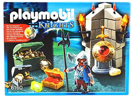 PLAYMOBIL Knights 6160 Wächter des Königsschatzes, Ab 4 Jahren
