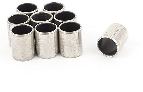 sourcing map 9 Stück selbstschmierende Verbundlagerbuchsen 10 mm x 12 mm x 15 mm de