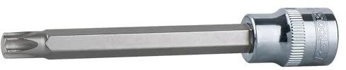 KS Tools 918.4013 3/8 CHROMEplus Bit-Stecknuss TX, lang, T27