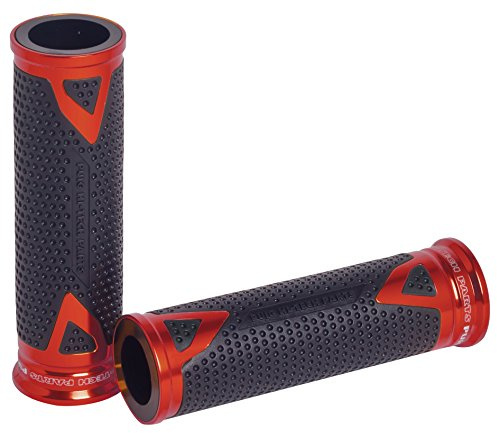 Puig 6325R Red Aluminum Hi-Tech Radical Grips - Pair
