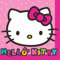 amscan Getränke-Servietten | Hello Kitty Rainbow Collection | Partyzubehör, 14 x 14 cm