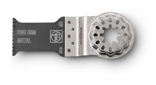 FEIN E-Cut Fine-Sägeblatt, Ve. 1 St., Breite 30 mm, Länge 50 mm, Aufnahme Starlock, Bi-Metall mit feiner Verzahnung