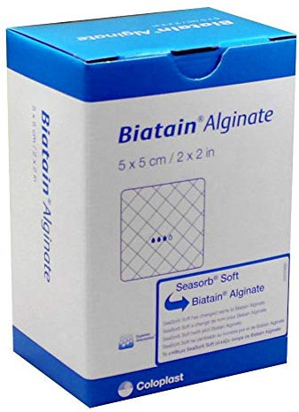 BIATAIN Alginate Kompressen 5x5 cm 30 St
