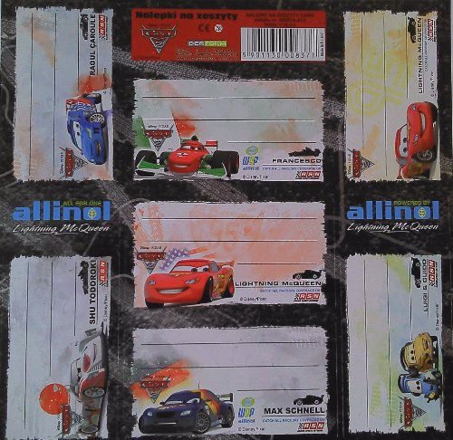 Disney Cars Etiketten Aufkleber Namen Etiketten Disney Cars