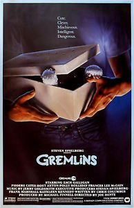 Gremlins – Steven Spielberg Movie Poster, Papier / Fotopapier, A4