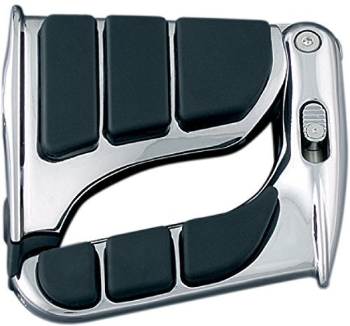 Kuryakyn 4467 Motorcycle Footpegs: SwingWing Cruise Pegs without Adapters for 2015-19 Harley-Davidson Motorcycles, Chrome, 1 Pair