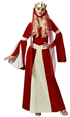 ATOSA déguisement dame moyen-âge robe femme XS