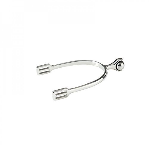 HORZE Rollerball Sporen - 20 mm - Silber - M