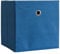 VCM 10er Set Faltbox | Klappbox Stoff Kiste | Faltschachtel | Maße ca. H. 28 x B. 27 x T. 27 cm | Regalbox - Boxas Blau