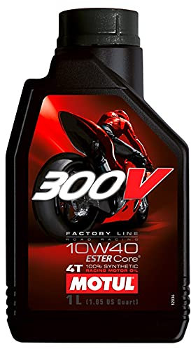Huile moteur MOTUL 300V 10W40 4T - 1 Litre