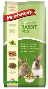 Mr Johnson's Supreme Rabbit Mix Rabbit Food (900g) - 6 Pack