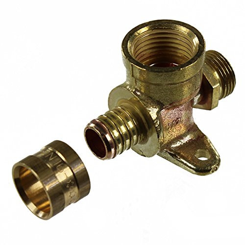 Arcanaute - Raccord à glissement - Applique Machine à Laver Duo PER à glissement Ø12 - Femelle 1/2(15/21) - Mâle 3/8(12/17)