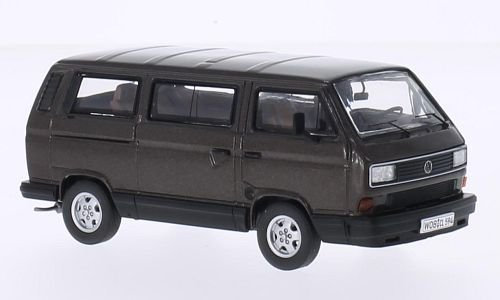 VW T3b, metallic-dunkelbraun, Modellauto, Fertigmodell, Premium ClassiXXs 1:43
