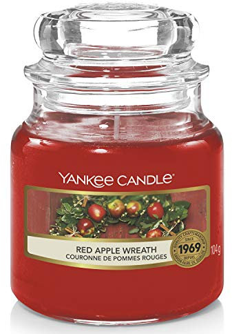 Yankee Candle Red Apple Wreath, Small jar Candle
