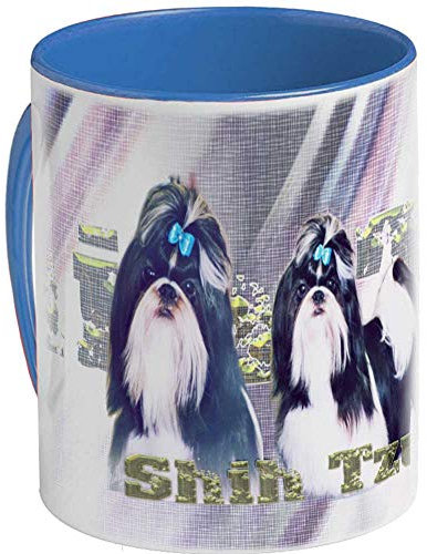 Tassen (B) Bleu Hund Shih Tzu
